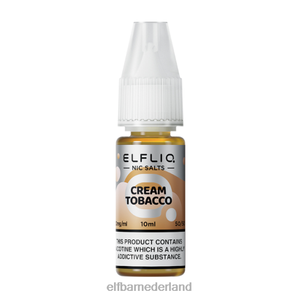 elfbar elfliq crème tabakszouten -10 ml-10 mg/ml origineel D8TJV211