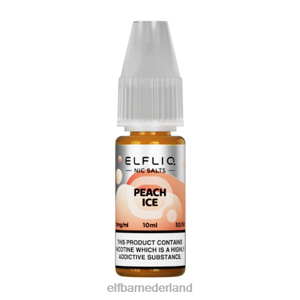 elfbar elfliq nic salts - perzikijs - 10ml-10 mg/ml origineel D8TJV185