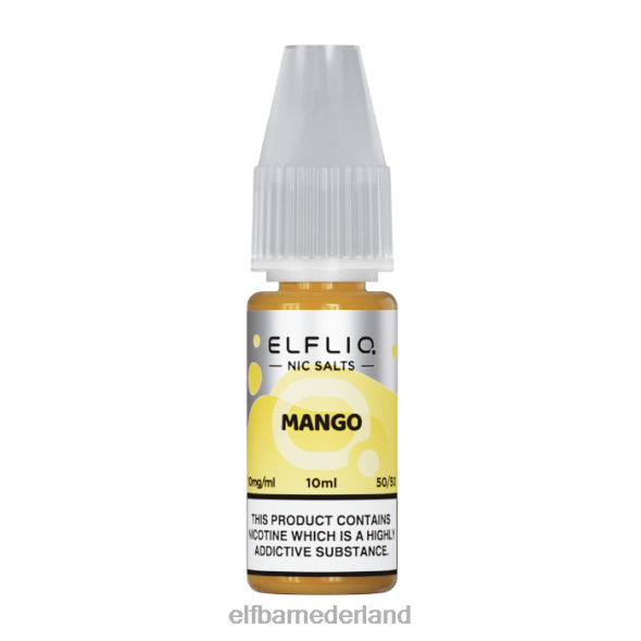 elfbar elfliq nic zouten - mango - 10 ml-5 mg origineel D8TJV187