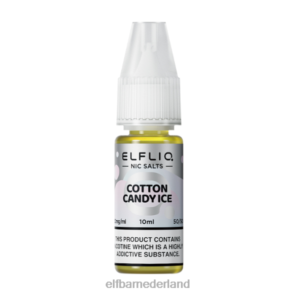 elfbar elfliq suikerspin-ijszouten - 10 ml-10 mg/ml origineel D8TJV213