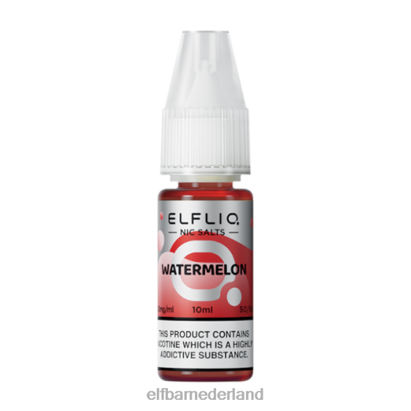 elfbar elfliq watermeloen-nic zouten - 10 ml-20 mg/ml origineel D8TJV205