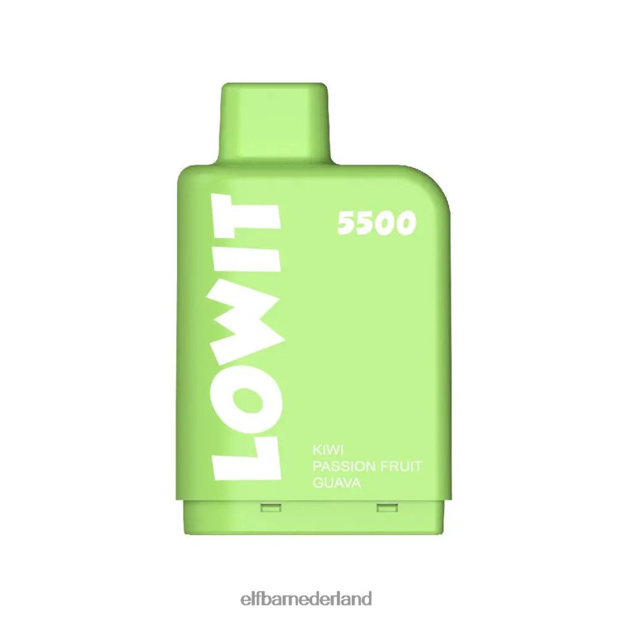 ELFBAR voorgevulde pod lowit 5500 soesjes 2%nic limonade van kersendruiven 6X88N4148