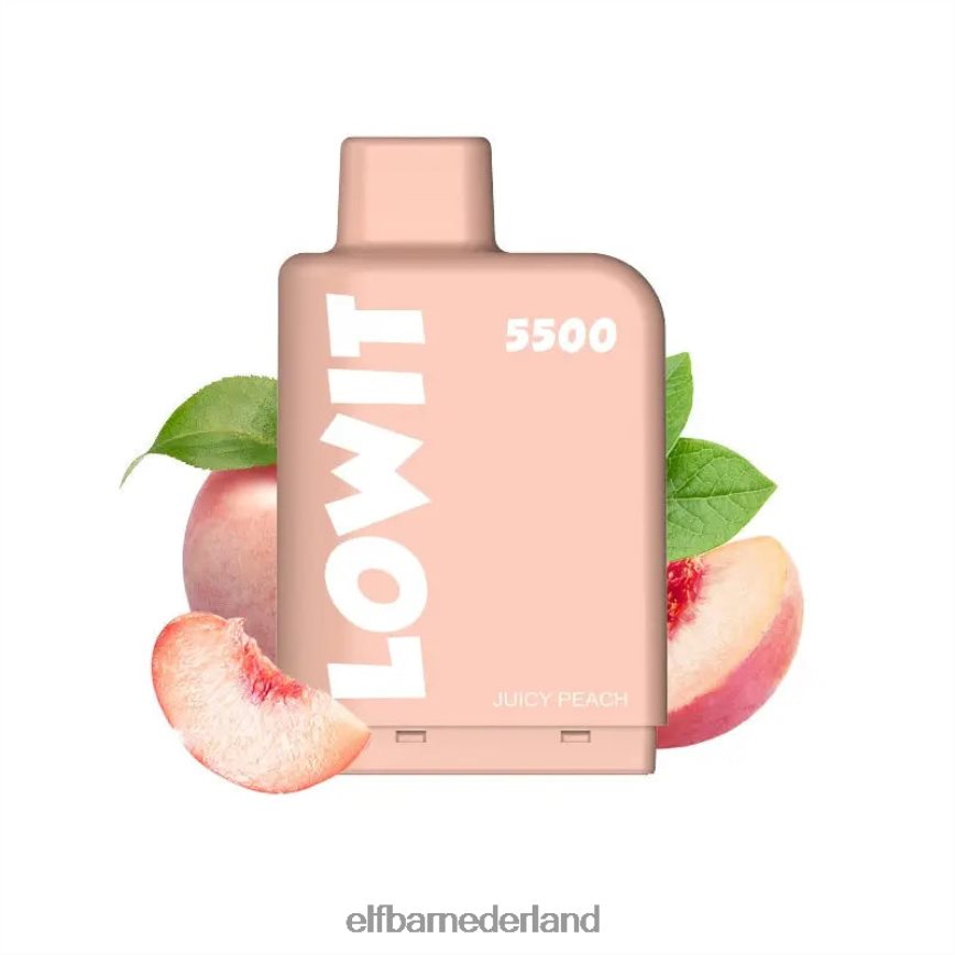 ELFBAR voorgevulde pod lowit 5500 soesjes 2%nic mango-passievrucht 6X88N4146