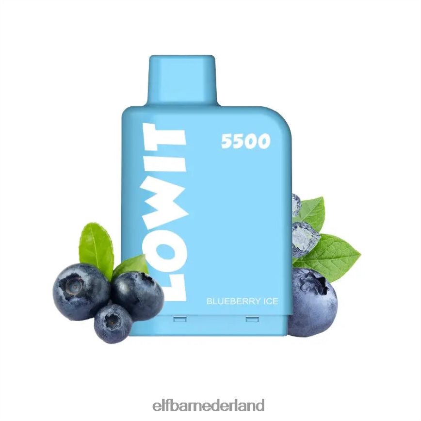 ELFBAR voorgevulde pod lowit 5500 soesjes 2%nic watermeloen ijs 6X88N4145