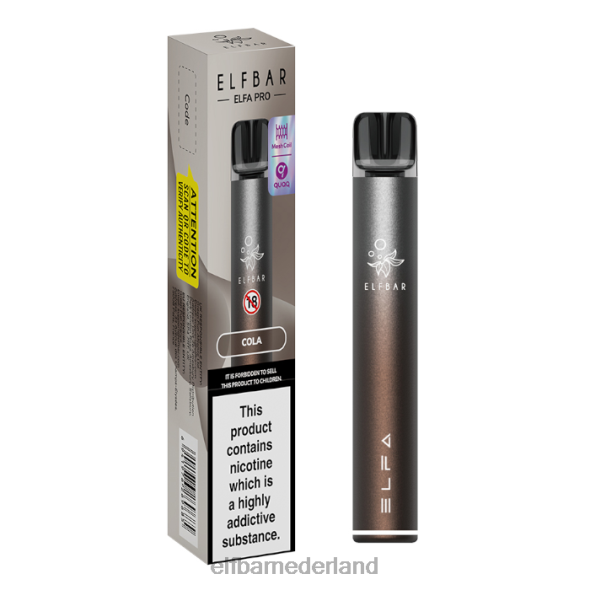 elfbar elfa pro pod-kit - oplaadbaar aurora groen + appel-perzik voorgevulde peul D8TJV73