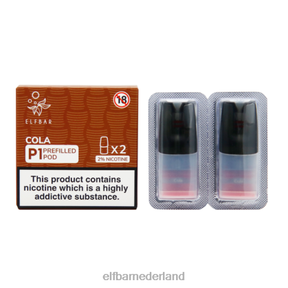 elfbar mate 500 p1 voorgevulde peulen - 20 mg (2 stuks) rode appel D8TJV161