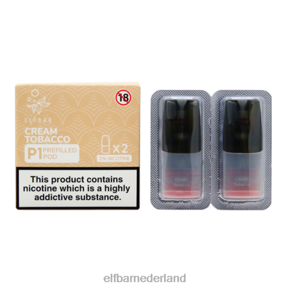 elfbar mate 500 p1 voorgevulde peulen - 20 mg (2 stuks) rode appel D8TJV161