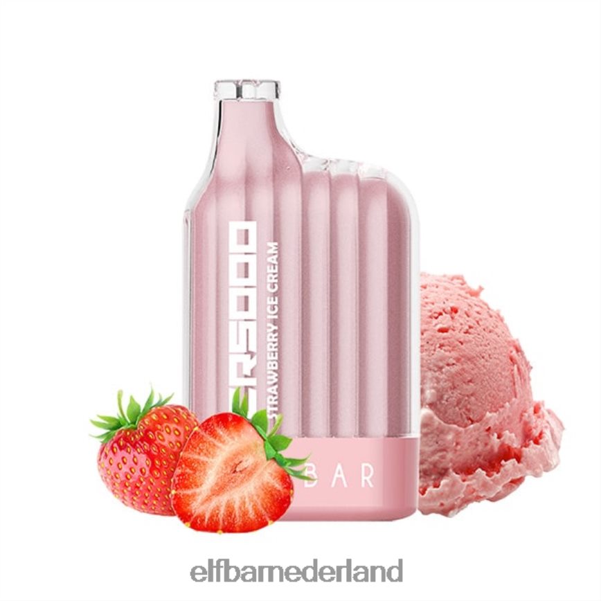 ELFBAR beste smaak wegwerp vape cr5000 grote verkoop aardbeienijs 6X88N418